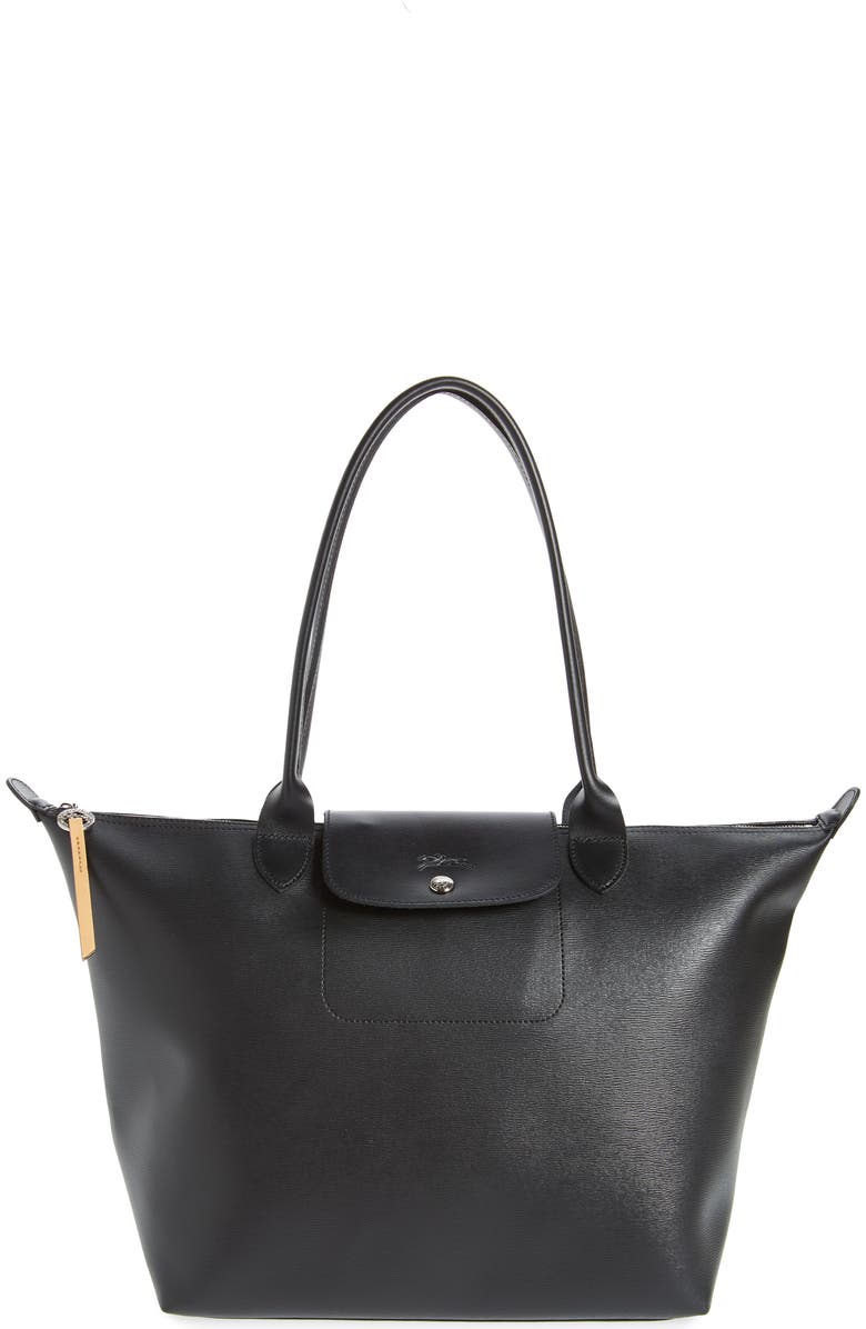Longchamp Large Le Pliage City Shoulder Tote, Main, color,