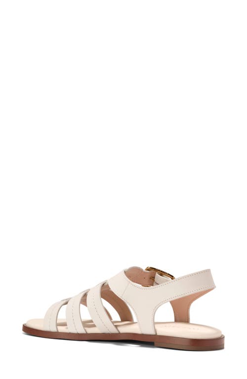 Cole Haan Flynn Fisherman Sandal In Ivory Leather