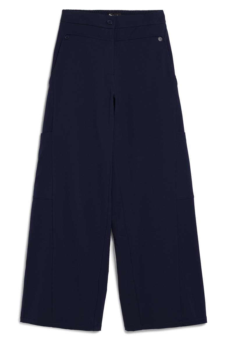 Wide Leg Cargo Pants, Alternate, color, BLUE