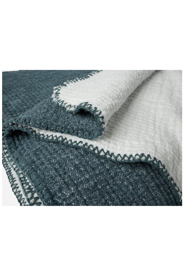 Cozy Organic Cotton Blanket, Alternate, color, TWILIGHT BLUE