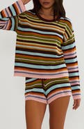Beach Riot Paradise Stripe Beach Sweater