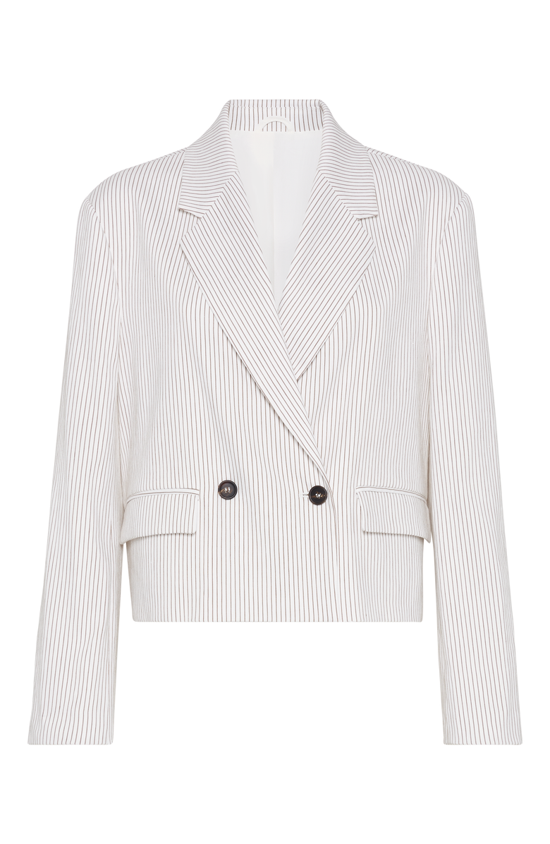 Brunello Cucinelli Cropped blazer, Main, color, 