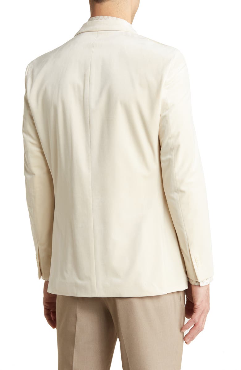 Tommy Hilfiger Classic Notch Lapel Sport Coat, Alternate, color, Cream