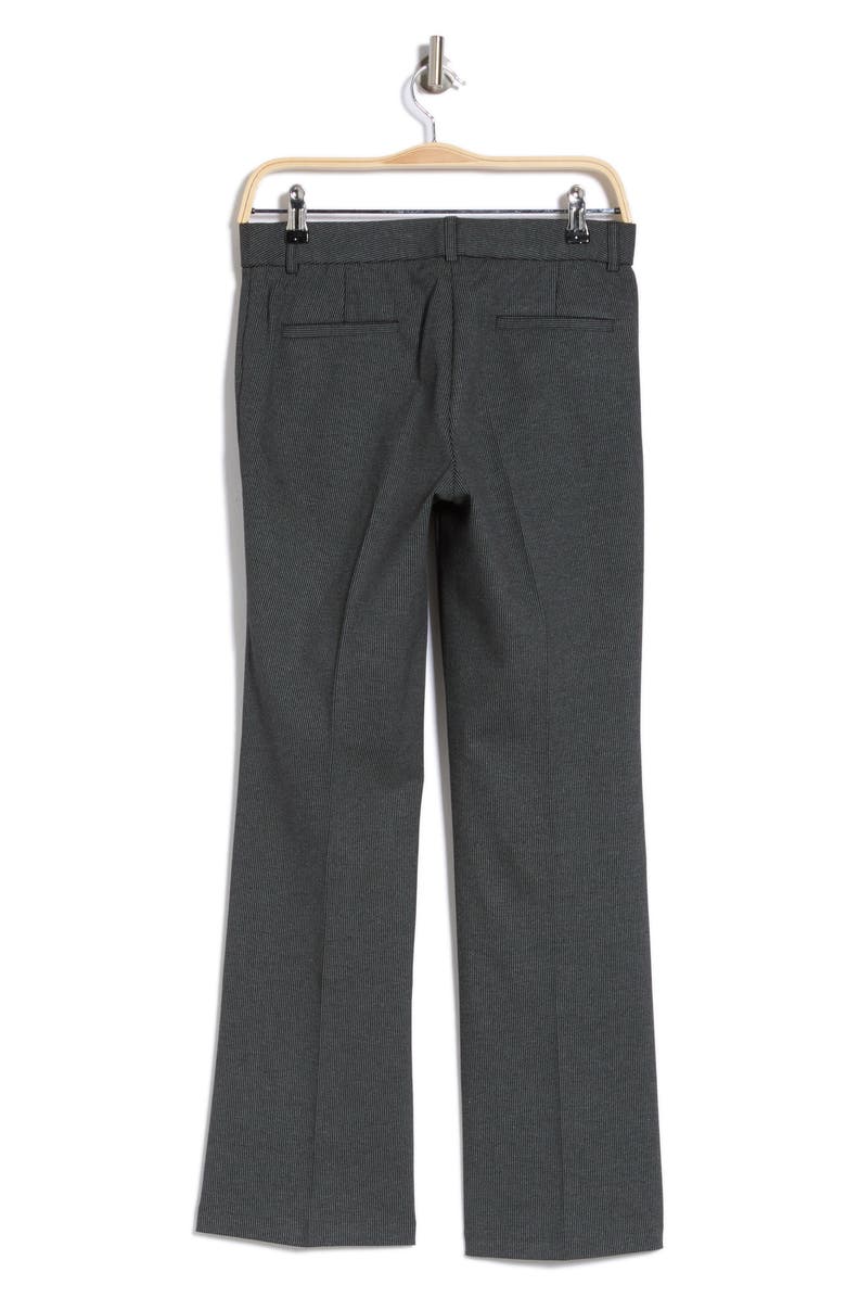 Amanda & Chelsea Ari Stripe Wide Leg Pants, Alternate, color, Black