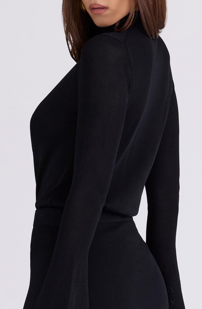 HOUSE OF CB Lois Long Sleeve Sweater Bodysuit, Alternate, color, 