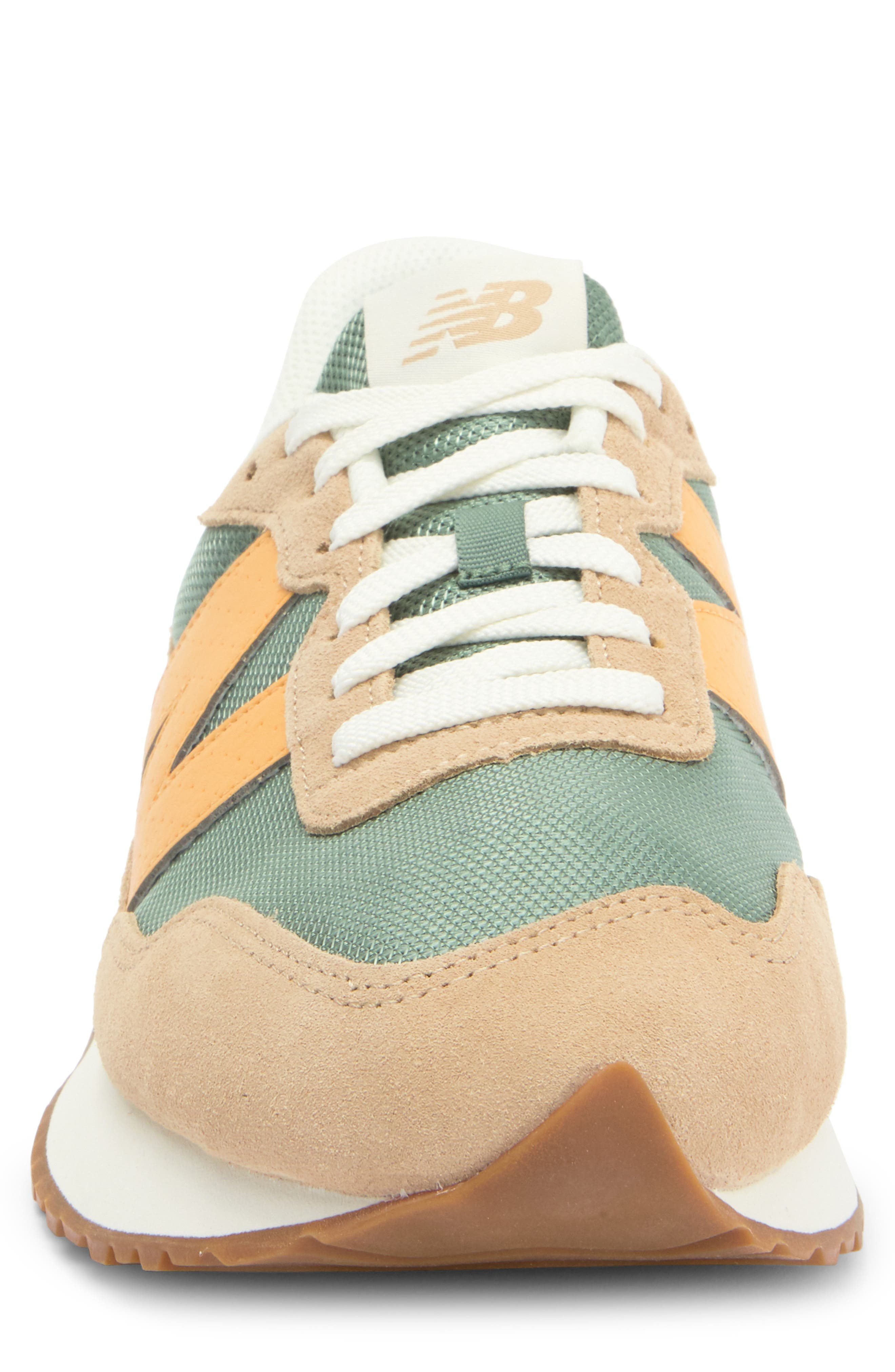 237 Sneaker, Alternate, color, DARK JUNIPER/ DRIED APRICOT