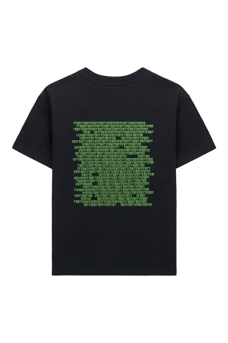 Kids' Lawson Binary Logo Graphic T-Shirt, Alternate, color, BLACK BINARY LOGO