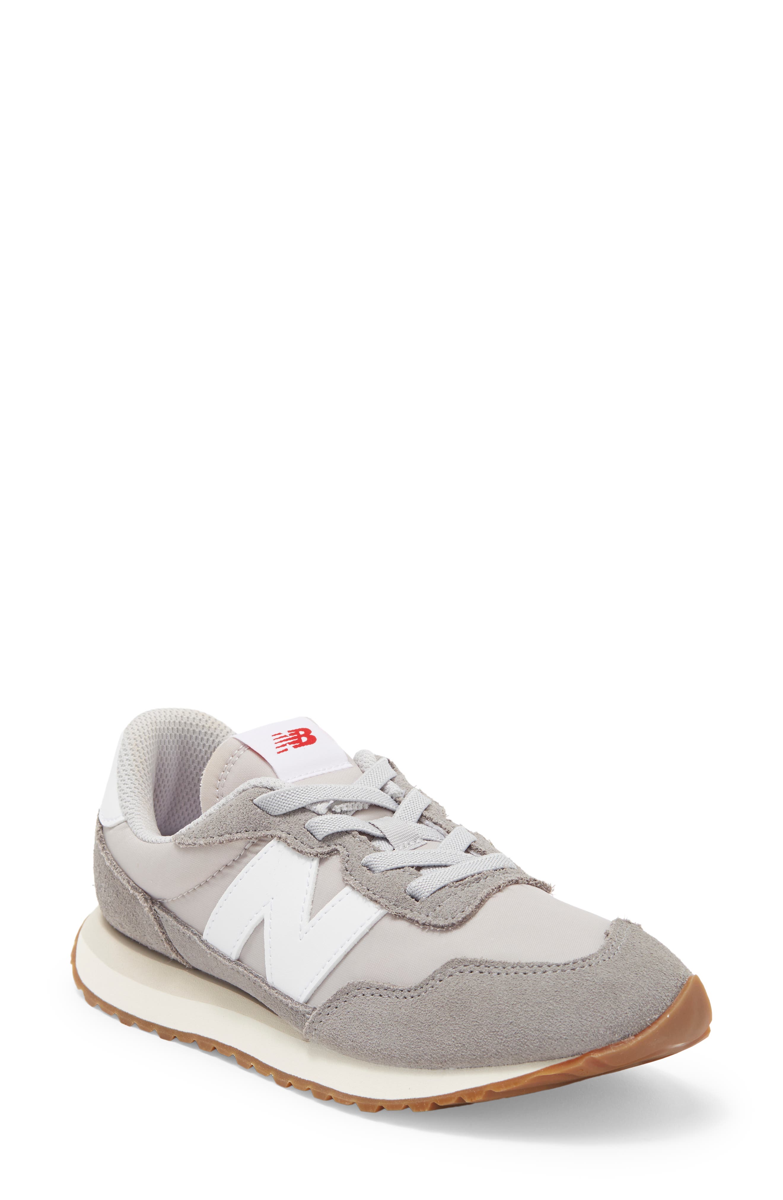 New Balance Kids' 237 Sneaker, Main, color, Grey