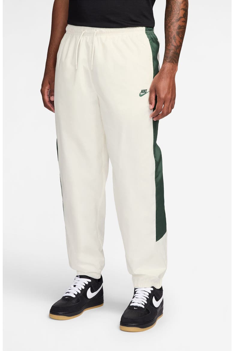 Windrunner Water Repellent Track Pants, Main, color, SAIL/ FIR