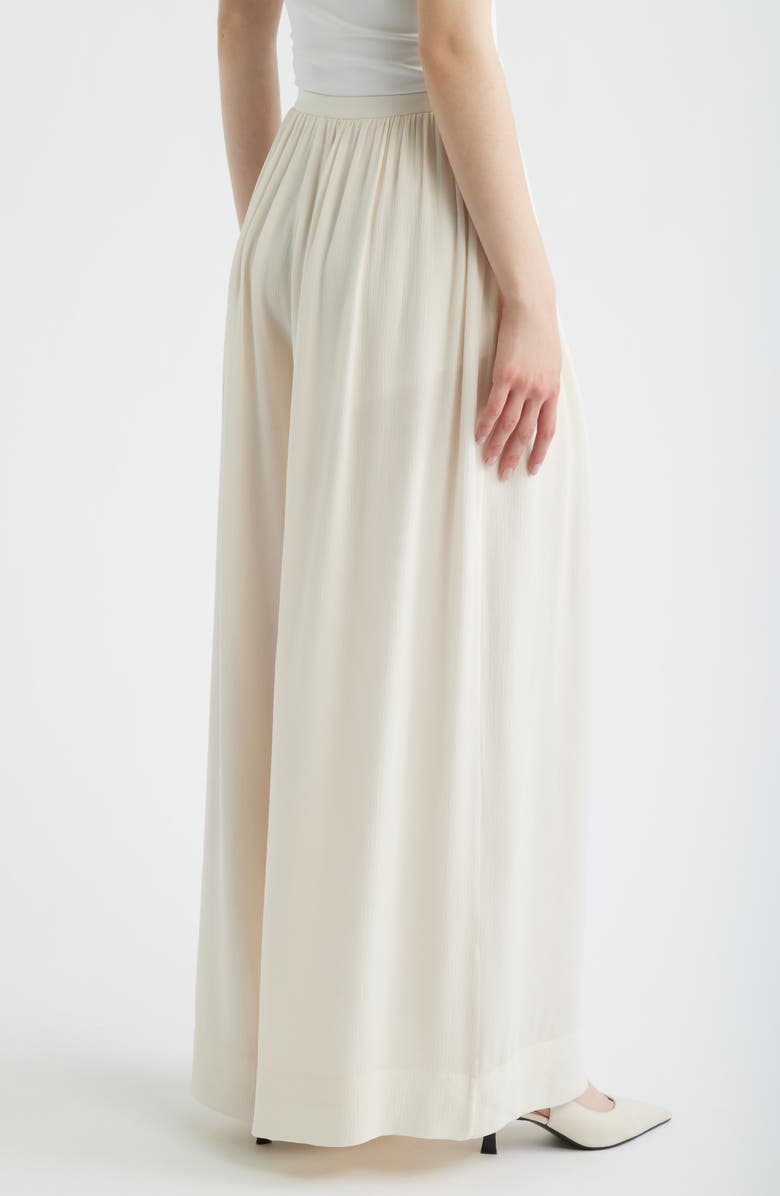 FRAME The Wave Silk Chiffon Pants, Alternate, color, 