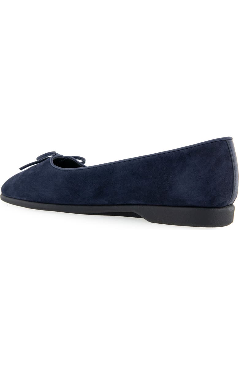 Aerosoles Novia Ballet Flat, Alternate, color, Navy Suede