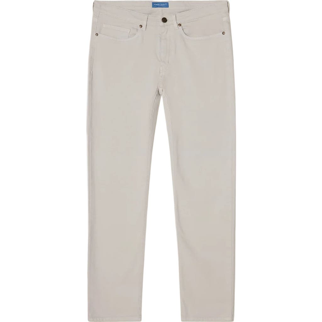 Robert Talbott Hudson Comfort Stretch 5 Pocket Pant In Gray