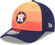 New Era Men's New Era  Navy/Orange Houston Astros 2025 Batting Practice 9FORTY M-Crown Adjustable Hat