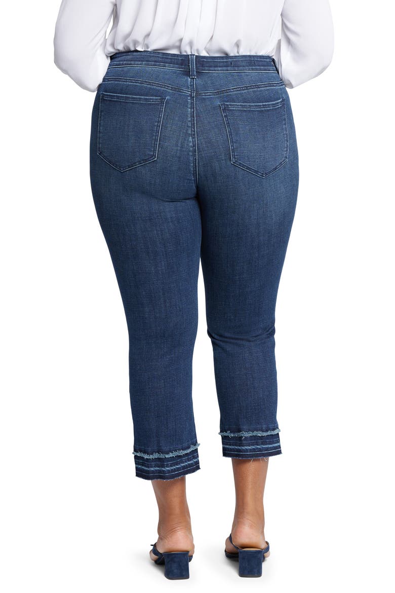 Marilyn Release Hem Ankle Straight Leg Jeans, Alternate, color, INSPIRE