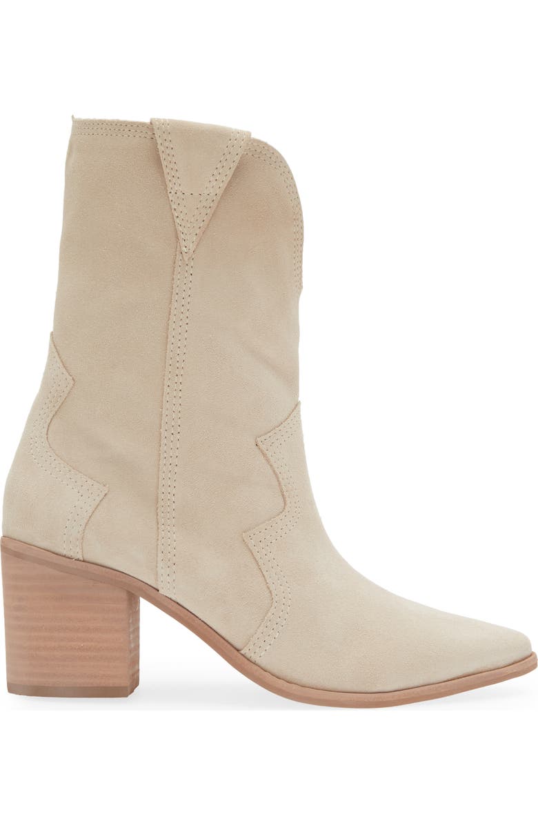 Kaanas Porto Block Heel Cowboy Bootie, Alternate, color,
