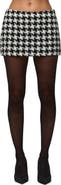 Naked Wardrobe Houndstooth Miniskirt