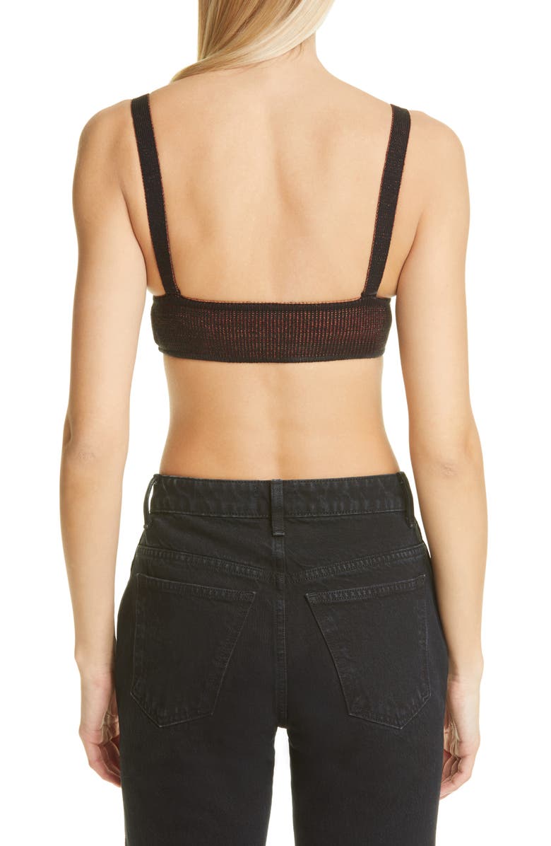 Isa Boulder Bravery Knit Bra, Alternate, color, 