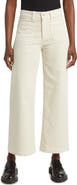AG Kassie Patch Pocket High Waist Ankle Wide Leg Corduroy Pants