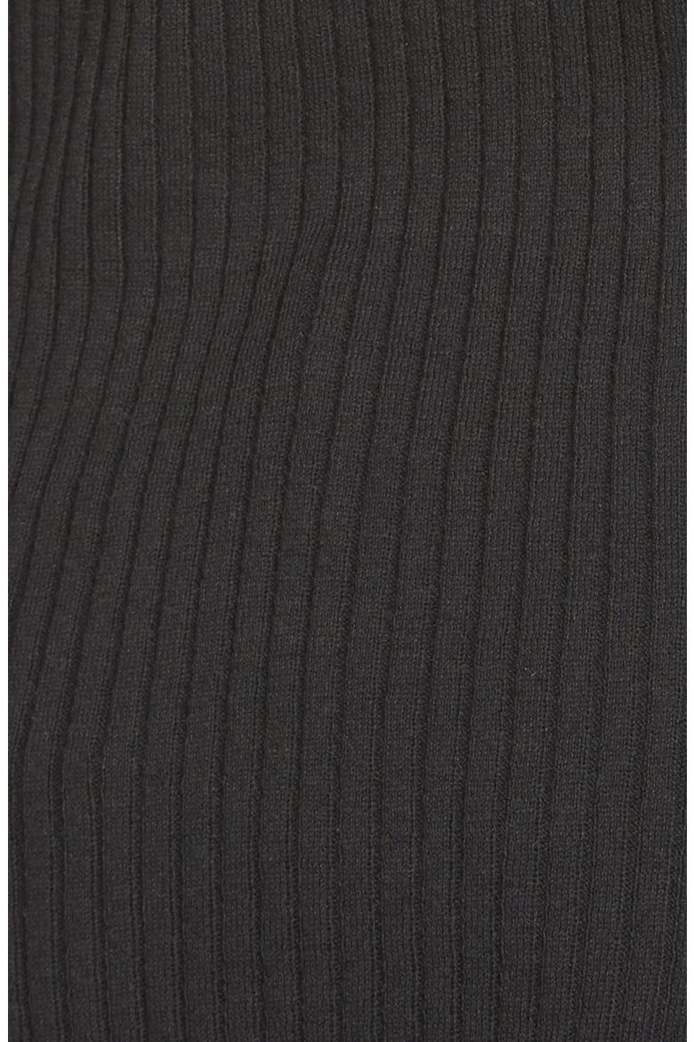 Rib Knit Tunic, Alternate, color, BLACK