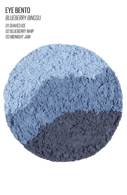 Shop Kaja Eye Bento Eyeshadow Trio In Blueberry Bingsu