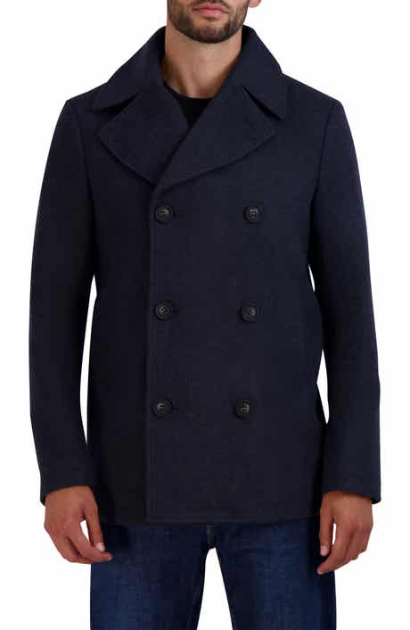 Cole Haan Double Breasted Peacoat