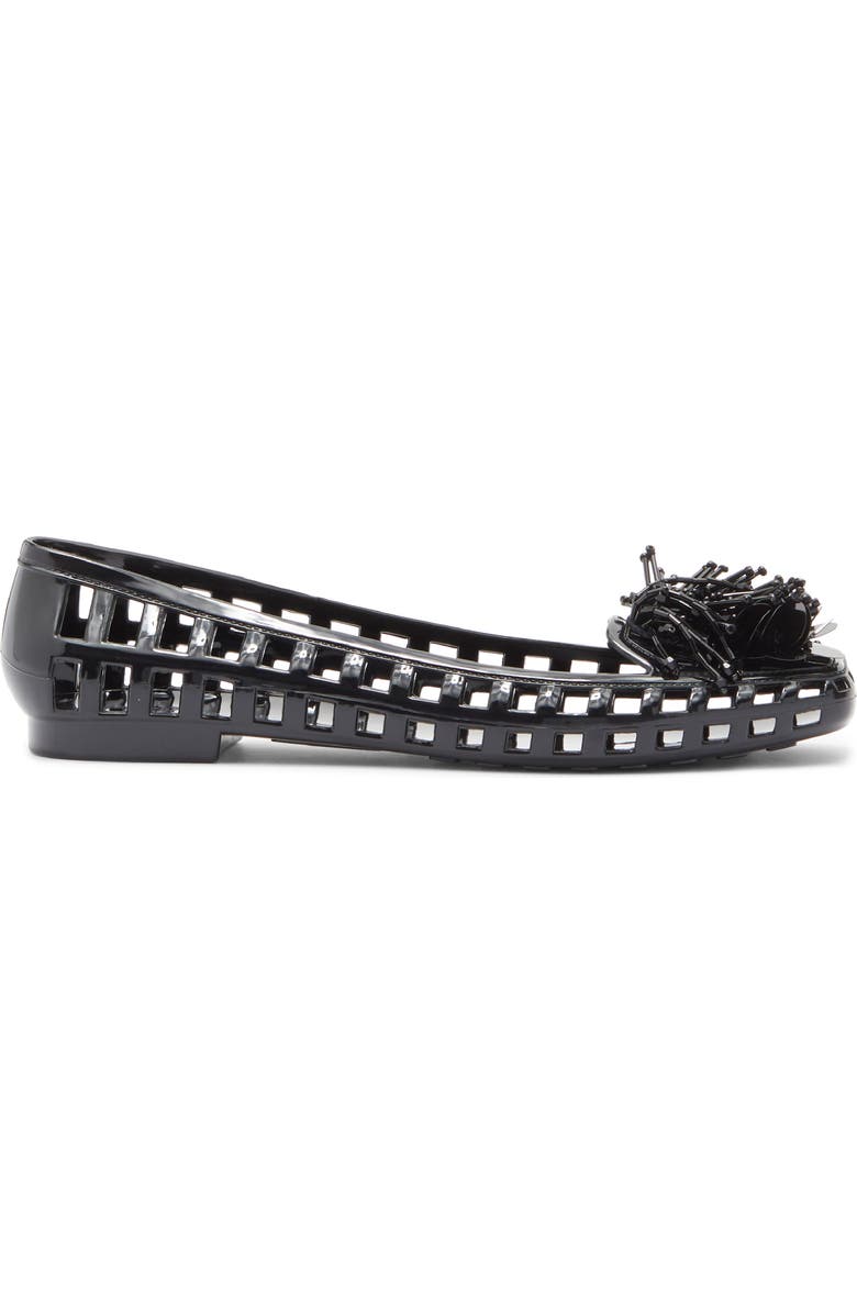 Jeffrey Campbell Urchinz Flat, Alternate, color, Black Combo