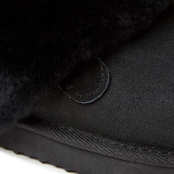Sydney Water Resistant Genuine Shearling Scuff Slipper - Wide Width Available