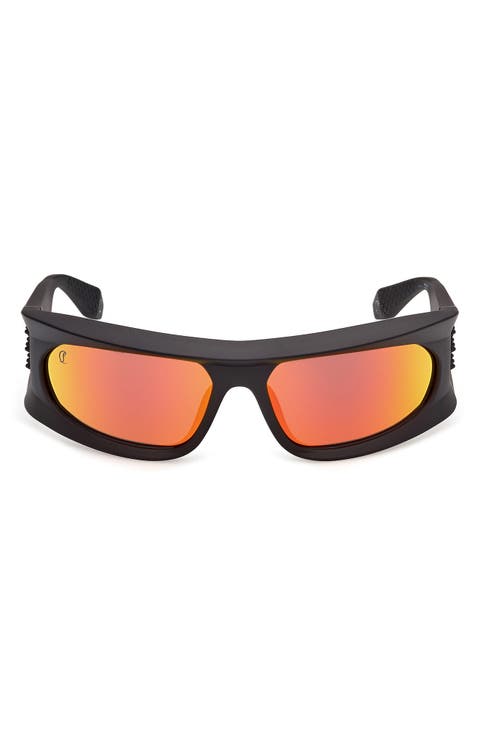 64mm Geometric Sunglasses