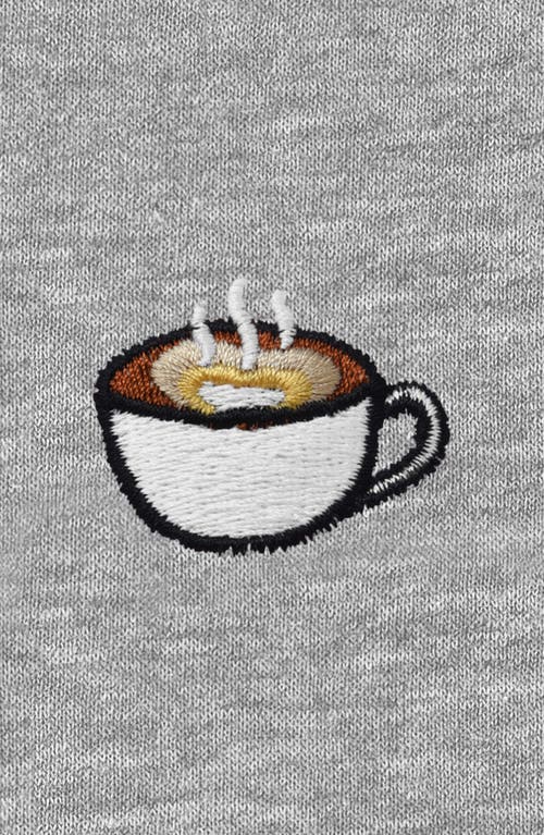 Dalix Cappuccino Relaxed Sweatshirt In Heather Gray