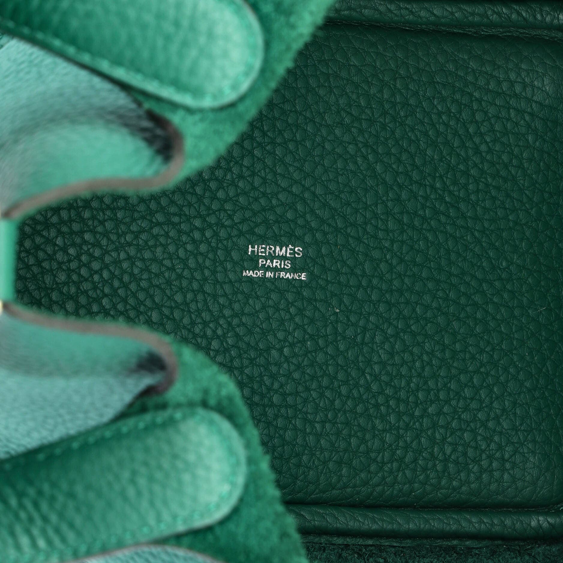 Pre-Owned Hermes Picotin Lock Bag Clemence PM, Alternate, color, Vert Vertigo