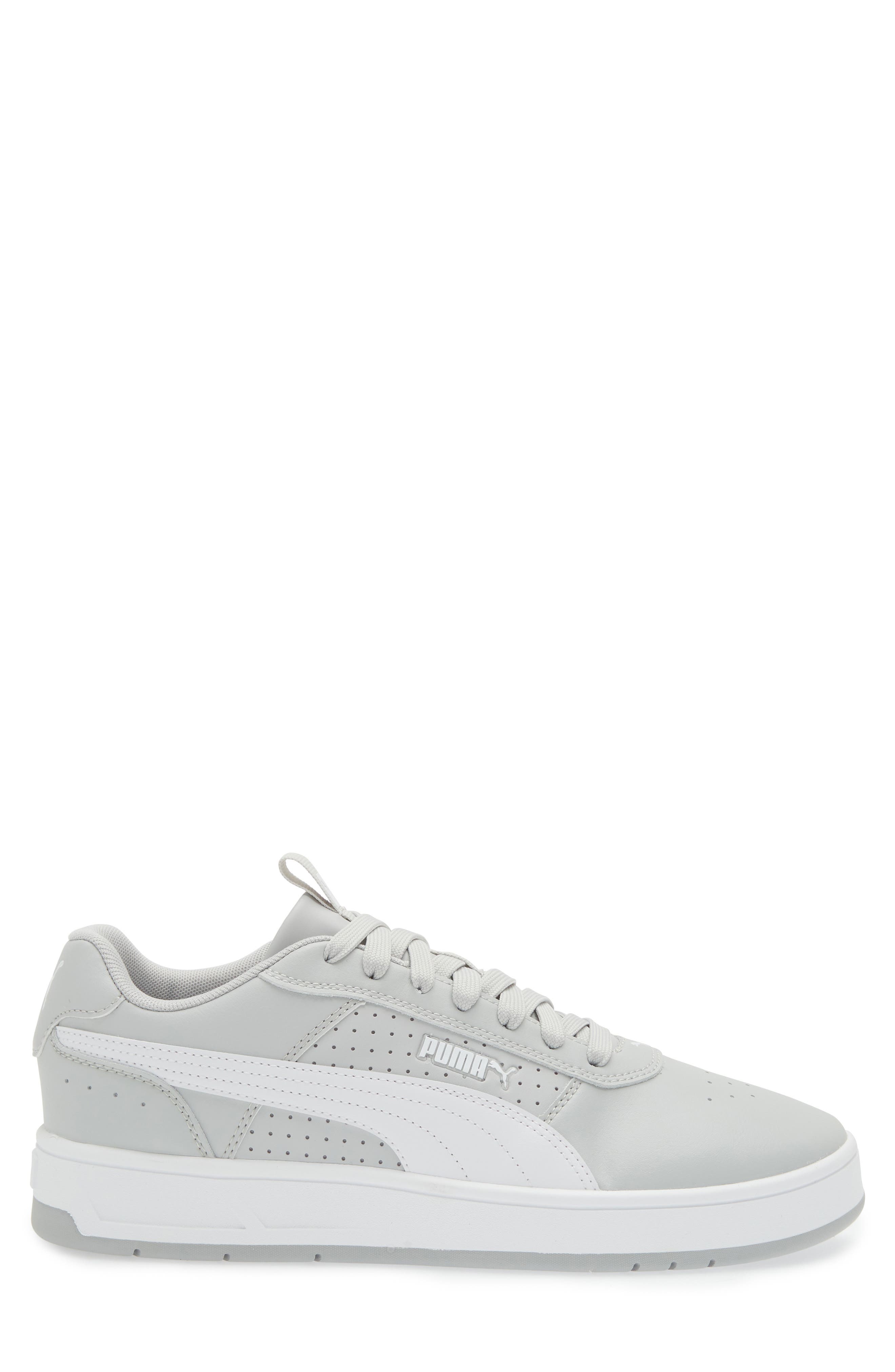 Court Ravine Sneaker, Alternate, color, COOL LIGHT GRAY-PUMA WHITE