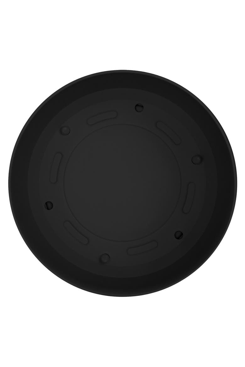 10 Inch Mathers Round Planter With Saucer Tray, Black, Alternate, color, Black