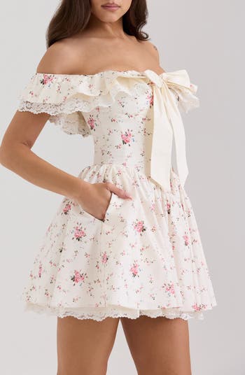 Jaide Off the Shoulder Minidress