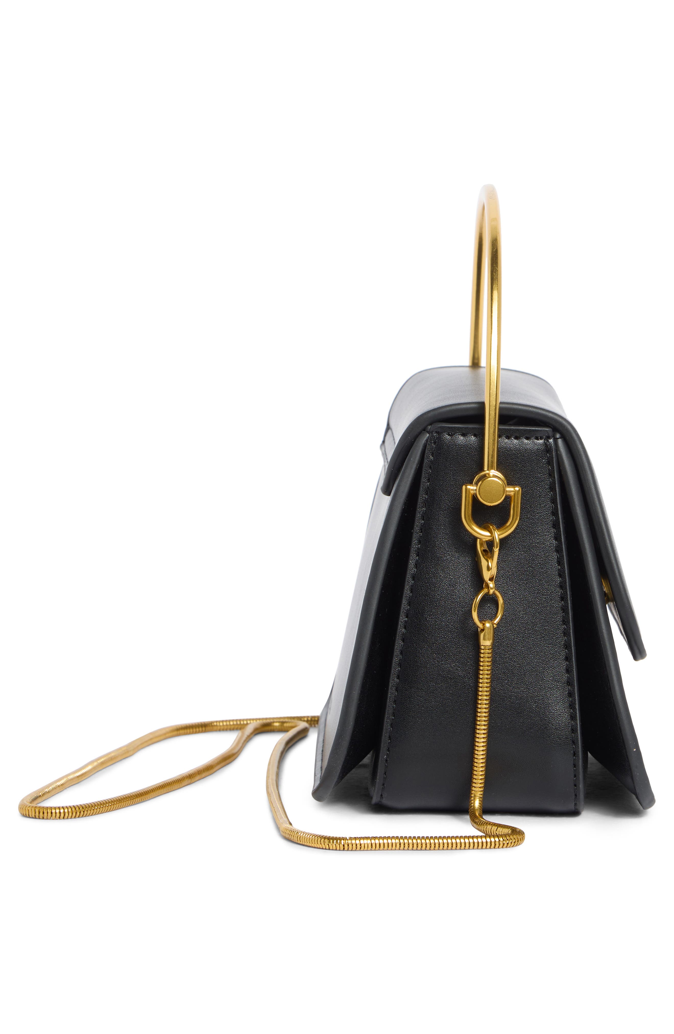 BCBG Top Handle Handbag, Alternate, color, Black