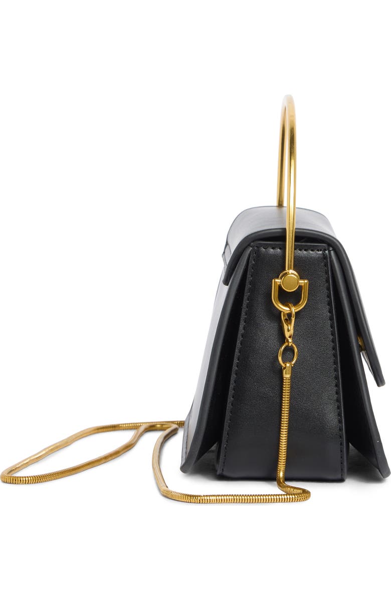 BCBG Top Handle Handbag, Alternate, color, Black