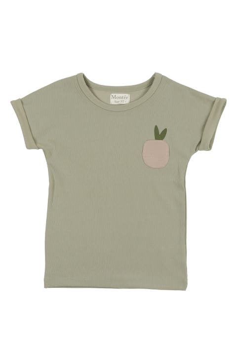 Kids' Rib Appliqué T-Shirt (Toddler)
