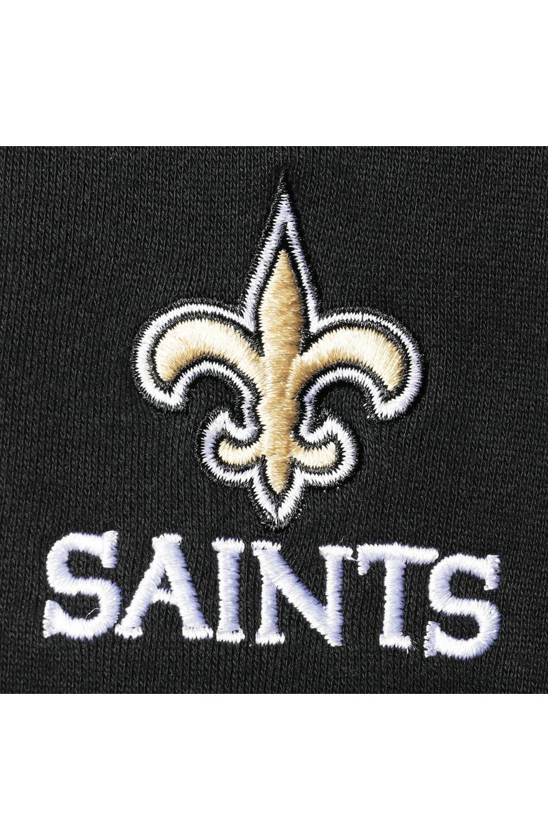 DUNBROOKE Men's Dunbrooke Black New Orleans Saints Craftsman Thermal-Lined Full-Zip Hoodie, Alternate, color, Black