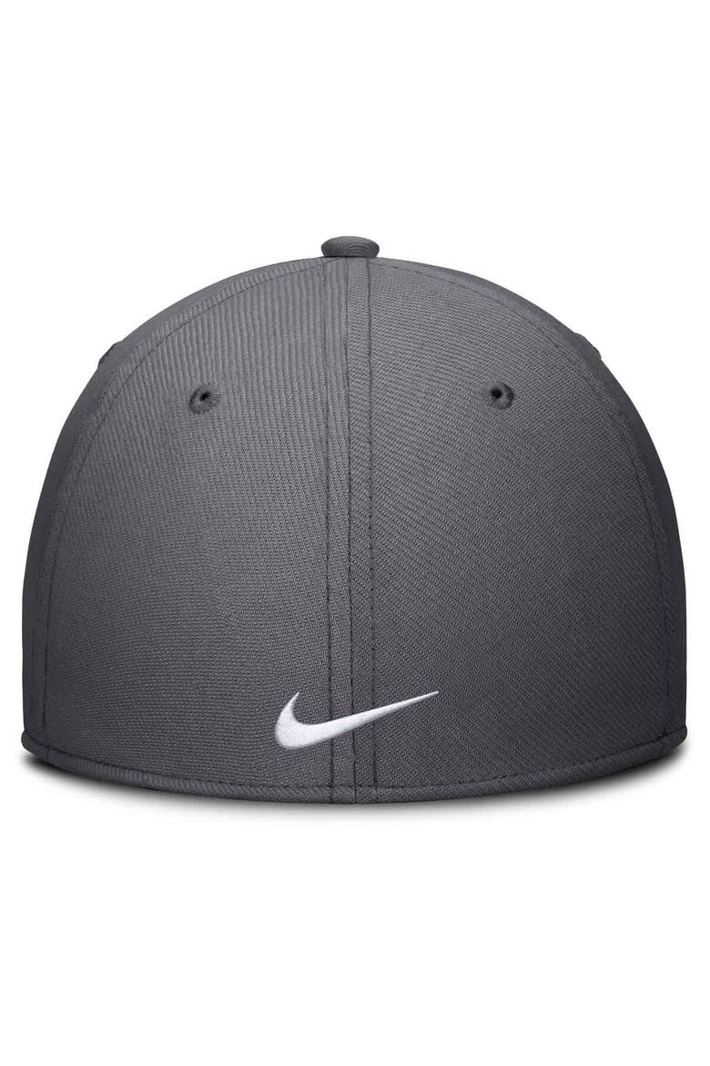 Men's Nike Gray Athletics Swoosh Performance Flex Hat, Alternate, color, Gray
