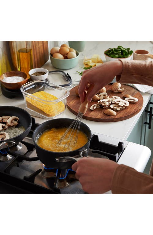 Calphalon Premier Hard Anodized Nonstick 11-piece Cookware Set In Black