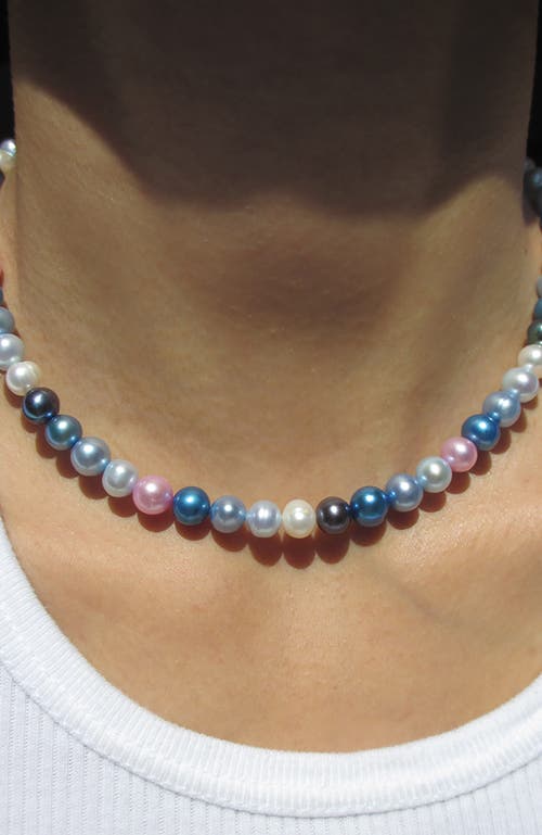 Rimor Jewelry Bleue Pearl Necklace In Multi