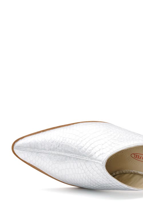 Amalfi By Rangoni Pensiero Pointed Toe Mule In Argenta Alabama