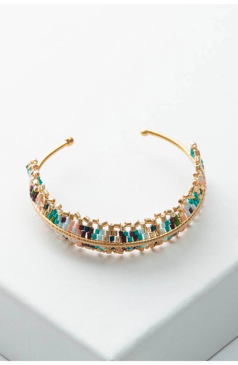 Noonday Nerida Cuff, Main, color, Gold