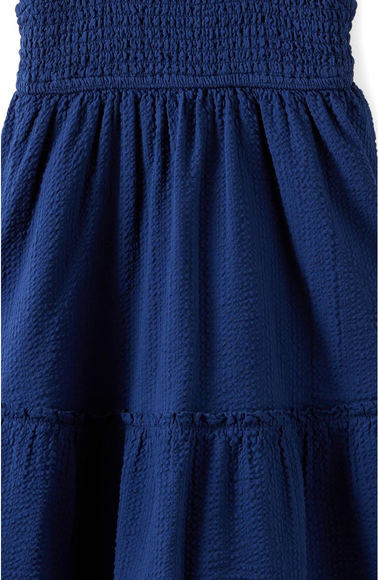 Cotton On Kids Kid's Gigi Flutter Sleeve Dress, Alternate, color, Denim Navy