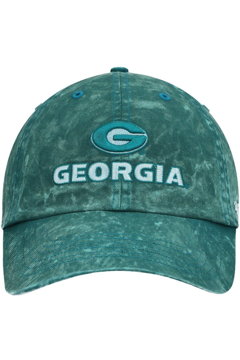 Women's '47 Teal Georgia Bulldogs Gamut Clean Up Adjustable Hat, Alternate, color, Teal