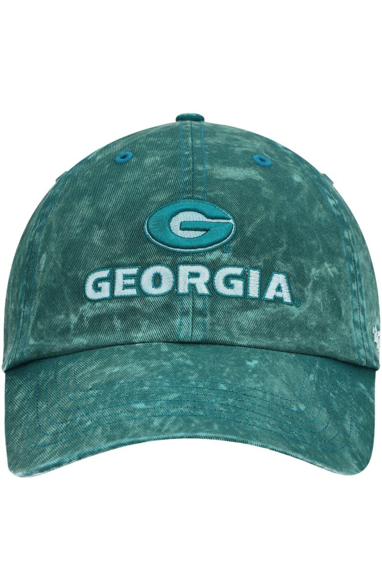 '47 Women's '47 Teal Georgia Bulldogs Gamut Clean Up Adjustable Hat, Alternate, color, 