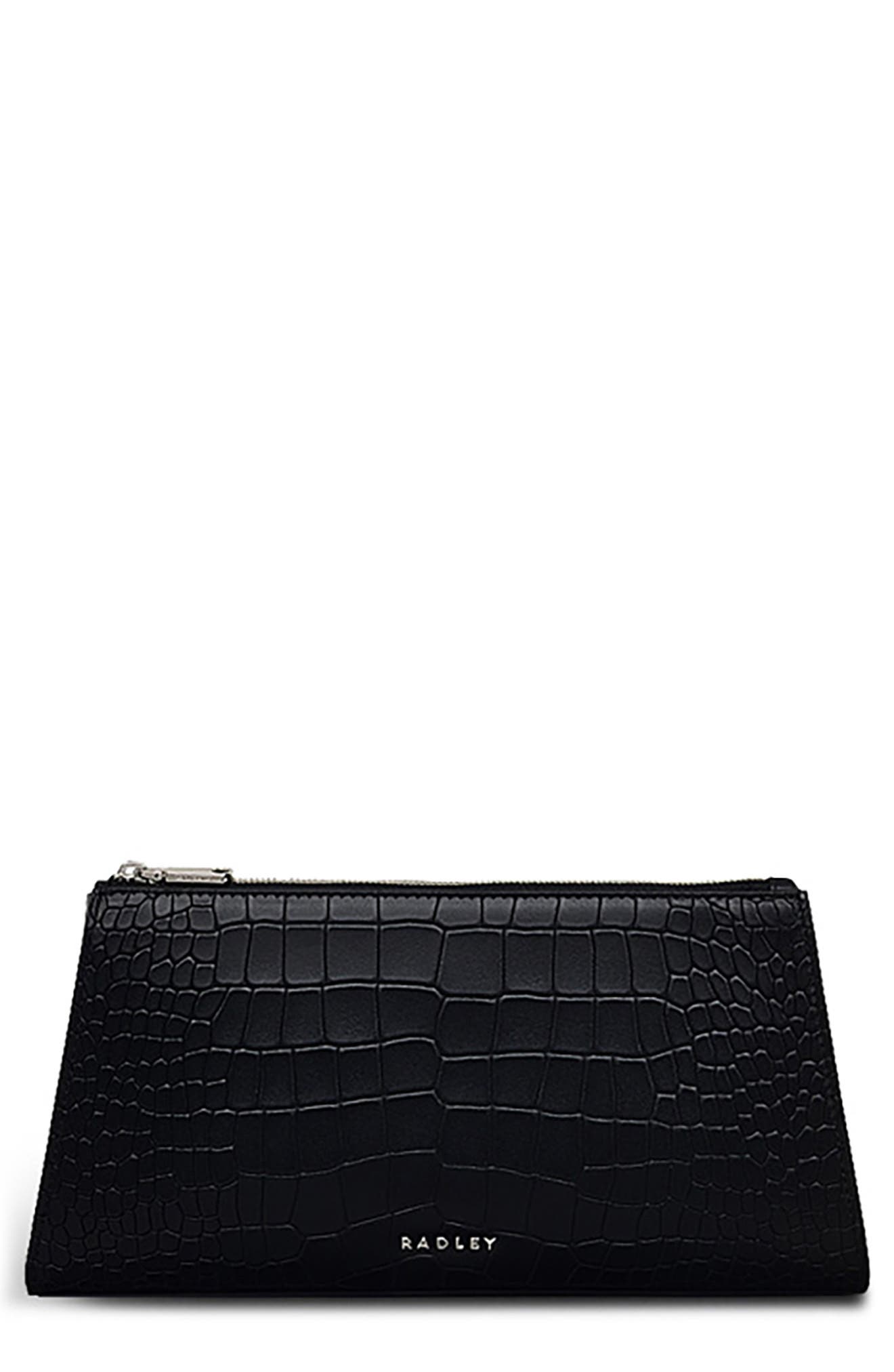 Radley Glasshouse Croc Embossed Clutch