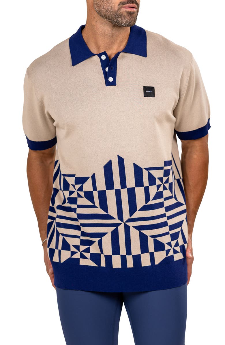 Maceoo Ascension0090 Relaxed Polo, Alternate, color, White