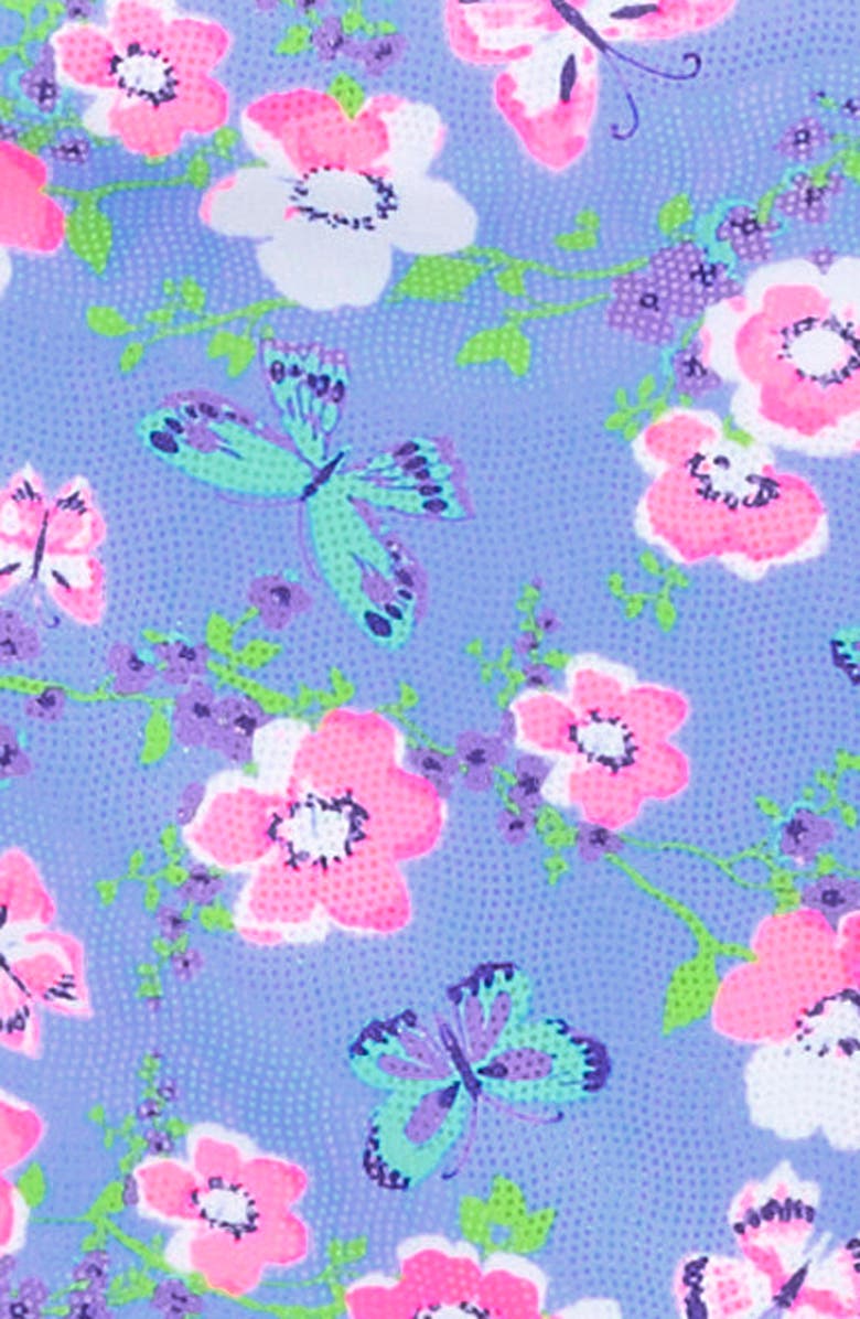 Flapdoodles Kids' Foil Print One-Piece Swimsuit, Alternate, color, Print