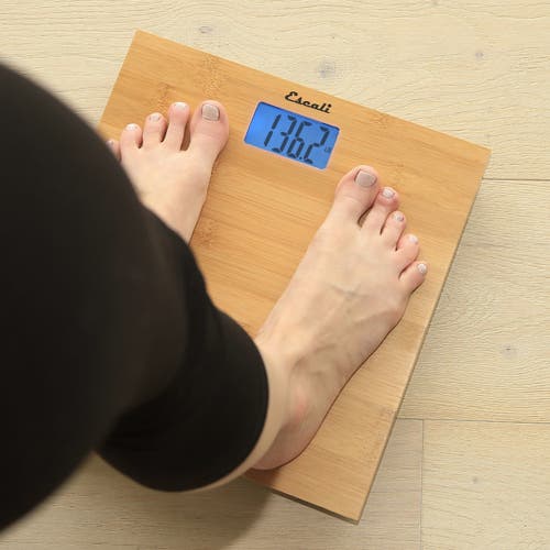 Escali Bathroom Scale In Brown