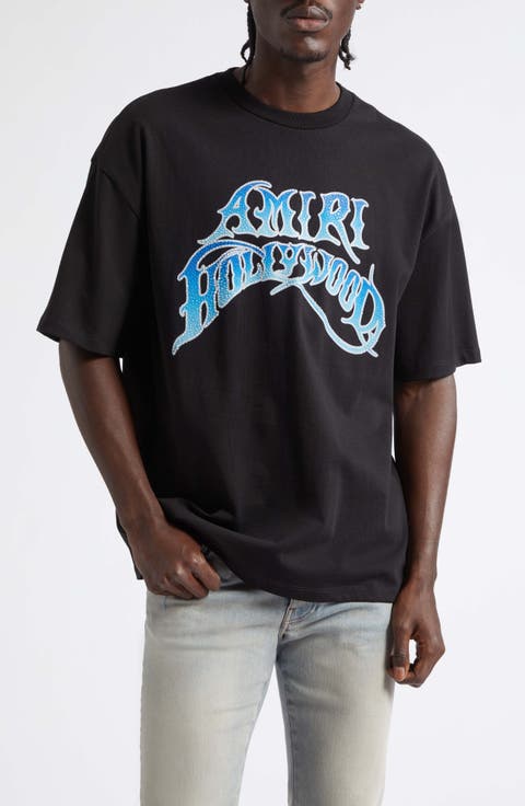 Crystal Skater Cotton Graphic T-Shirt